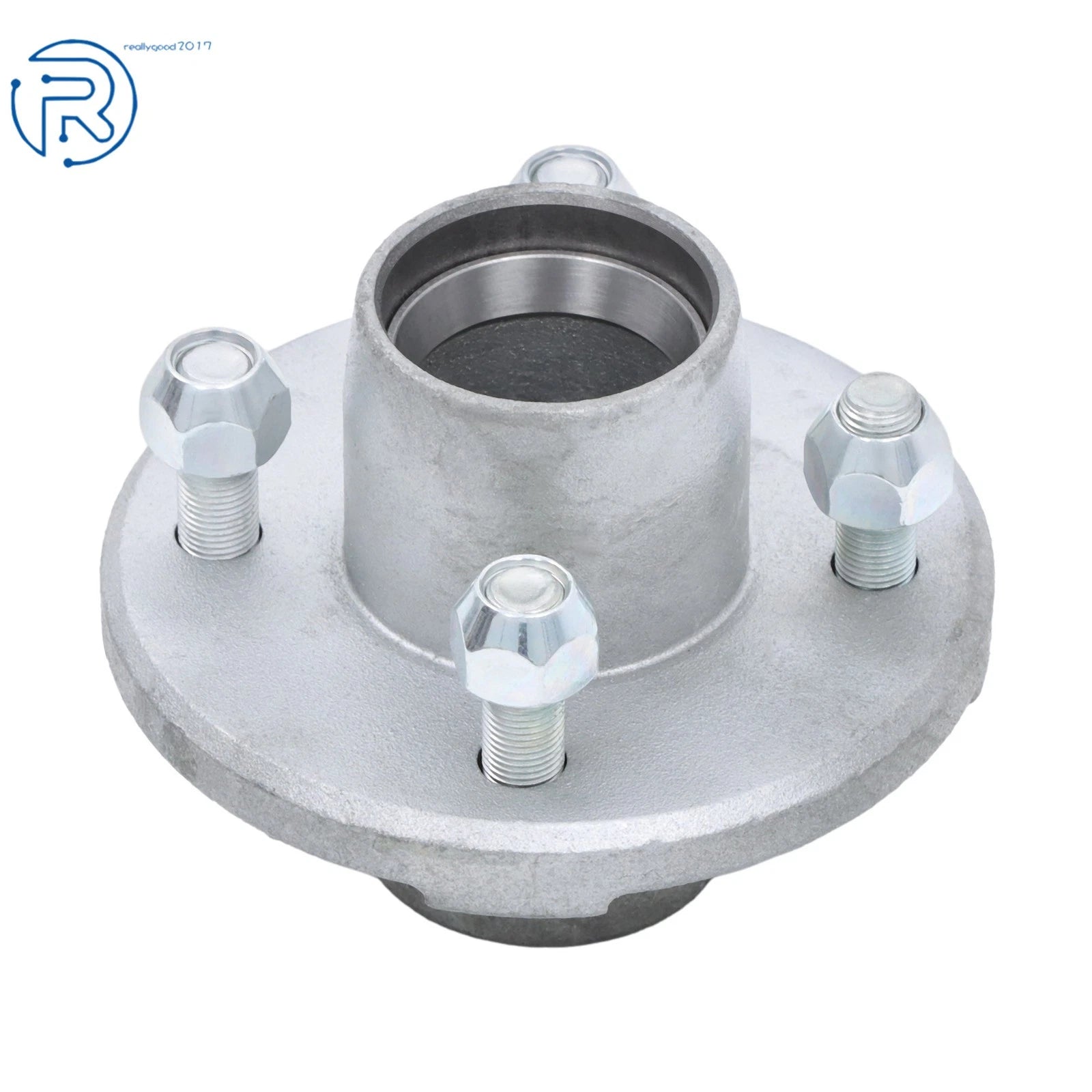 Trailer Hub Kit for 2000 lb Spindle (4 on 4" Bolt)