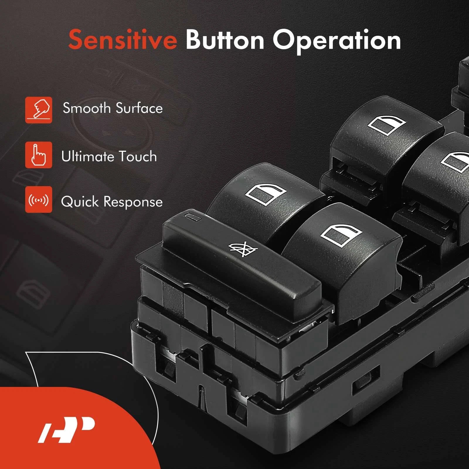 Front Left Power Window Switch for BMW 525i 530i 545i (2004-2007)