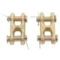 2 Pack Safety Chain Link Double Clevis for G70 (4700 lbs, 1/4" - 5/16")