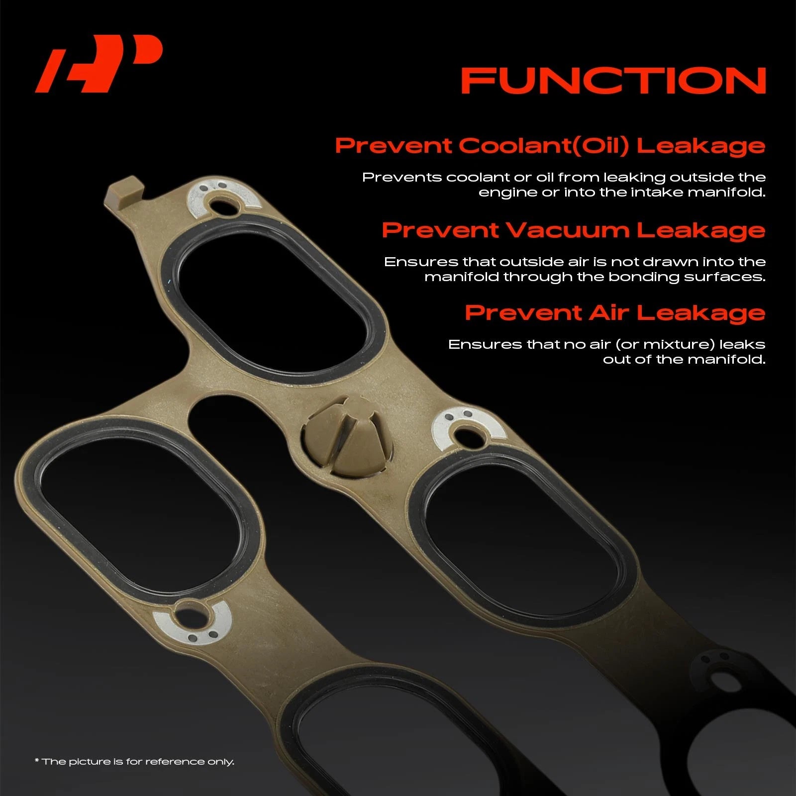 Intake Manifold Gasket Set for Chevrolet Equinox Traverse (2010–2017)