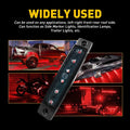 LED Smoked Marker Side Lights for Truck Trailer (Waterproof)