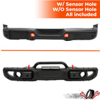 Front & Rear Bumper 10th Anniversary Style for Jeep Wrangler JL Gladiator (2018–2024)