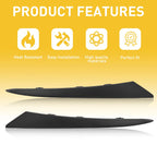2X Headlight Eyelid Trim for Honda Civic (2022–2024)