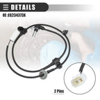 Front Left ABS Wheel Speed Sensor for Mazda CX-7 (2007–2012) NO.EG234373X