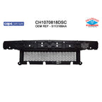 Replacement Polypropylene Front Bumper Impact Absorber for 2008-10 Dodge Caravan