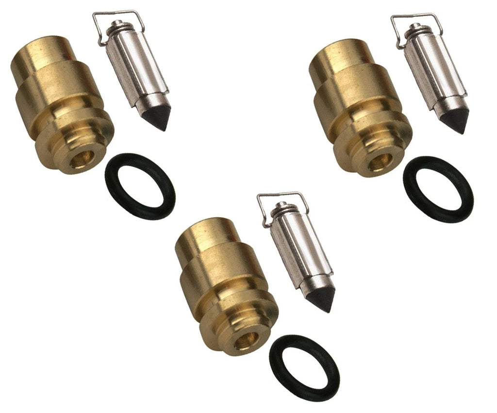 Triple Set Needle Valve & Seat for Yamaha GP XL SUV 1200 Exciter LX LS (2000)