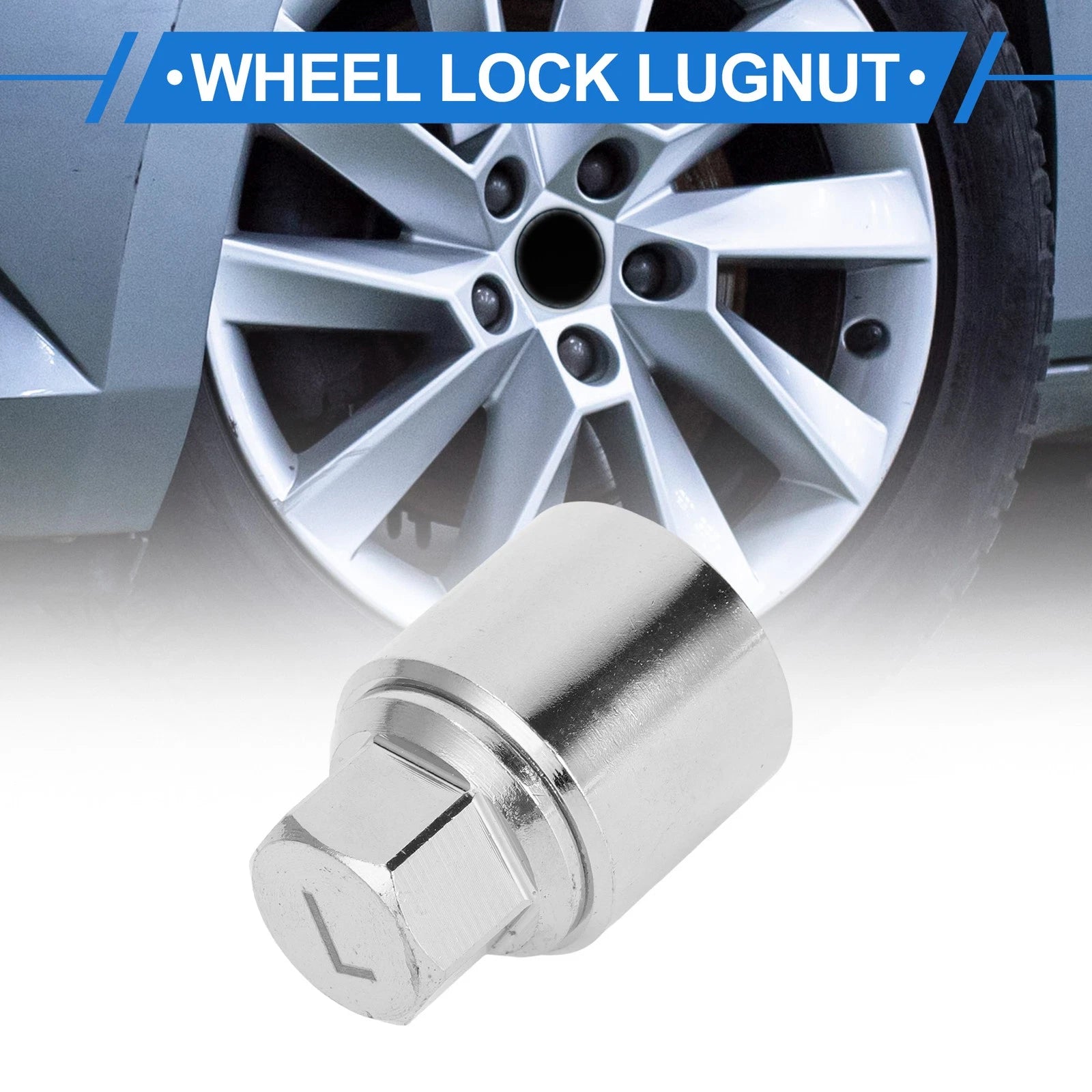 Type L Wheel Lock Lugnut Antitheft Key Socket for Skoda VW 