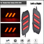 LED Rear Bumper Fog Light for Honda Civic Sedan (2016–2019)