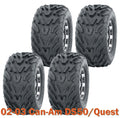Set of 4 Tires 16x8-7 4PR for Can-Am DS50/Quest ATV (2002–2003)
