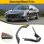 Carbon Steering Wheel Frame Cover Trim for Honda Accord (2018–2022)