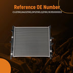 Aluminum Cooling Radiator for Mercedes-Benz ML320 ML500 (1998–2005)