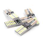 4X T10 W5W 4014 24SMD LED Light Bulbs for Side Marker Lamps (Canbus Error Free)