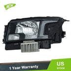 Driver Side Halogen Headlight for Nissan Frontier (2022–2023) Black