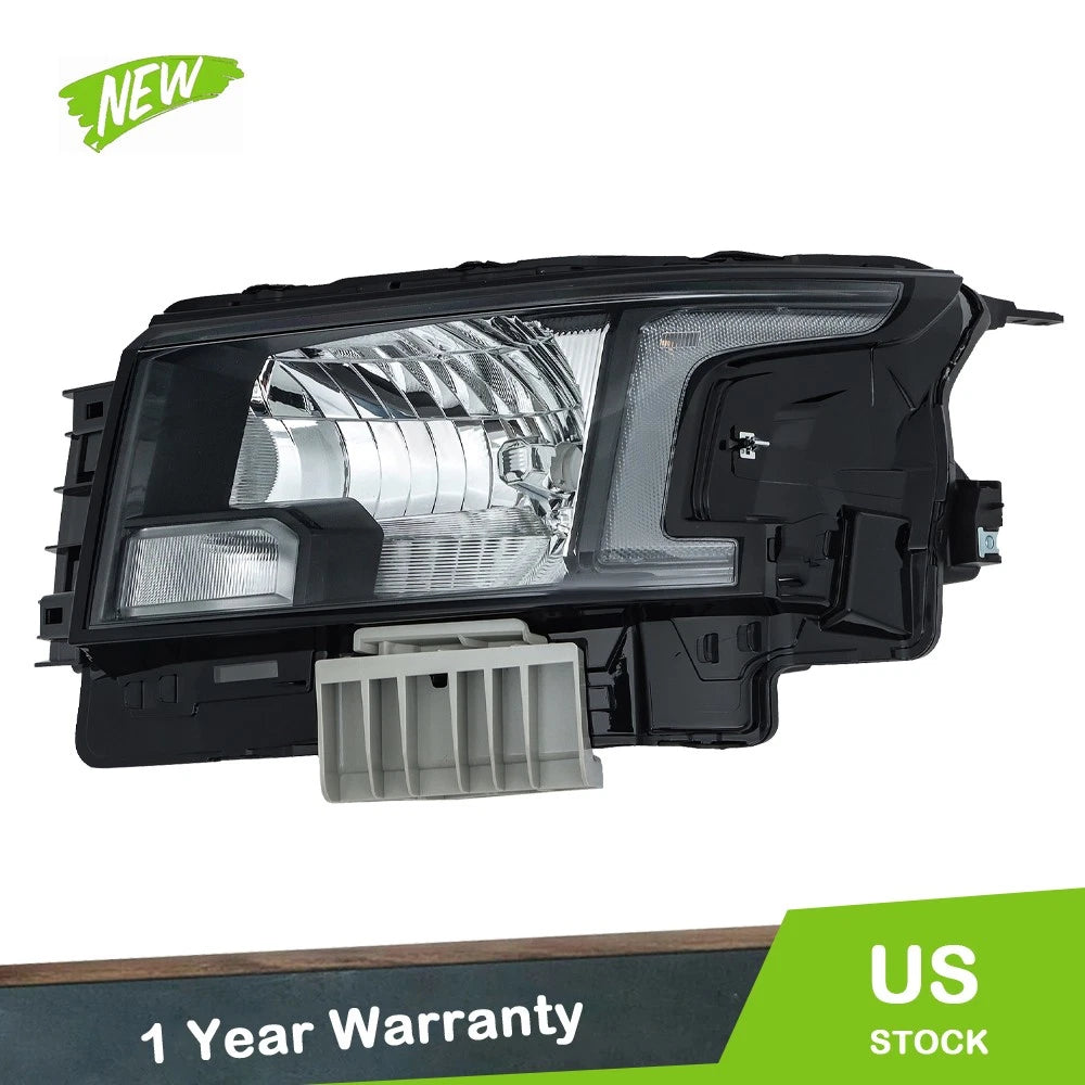 Driver Side Halogen Headlight for Nissan Frontier (2022–2023) Black