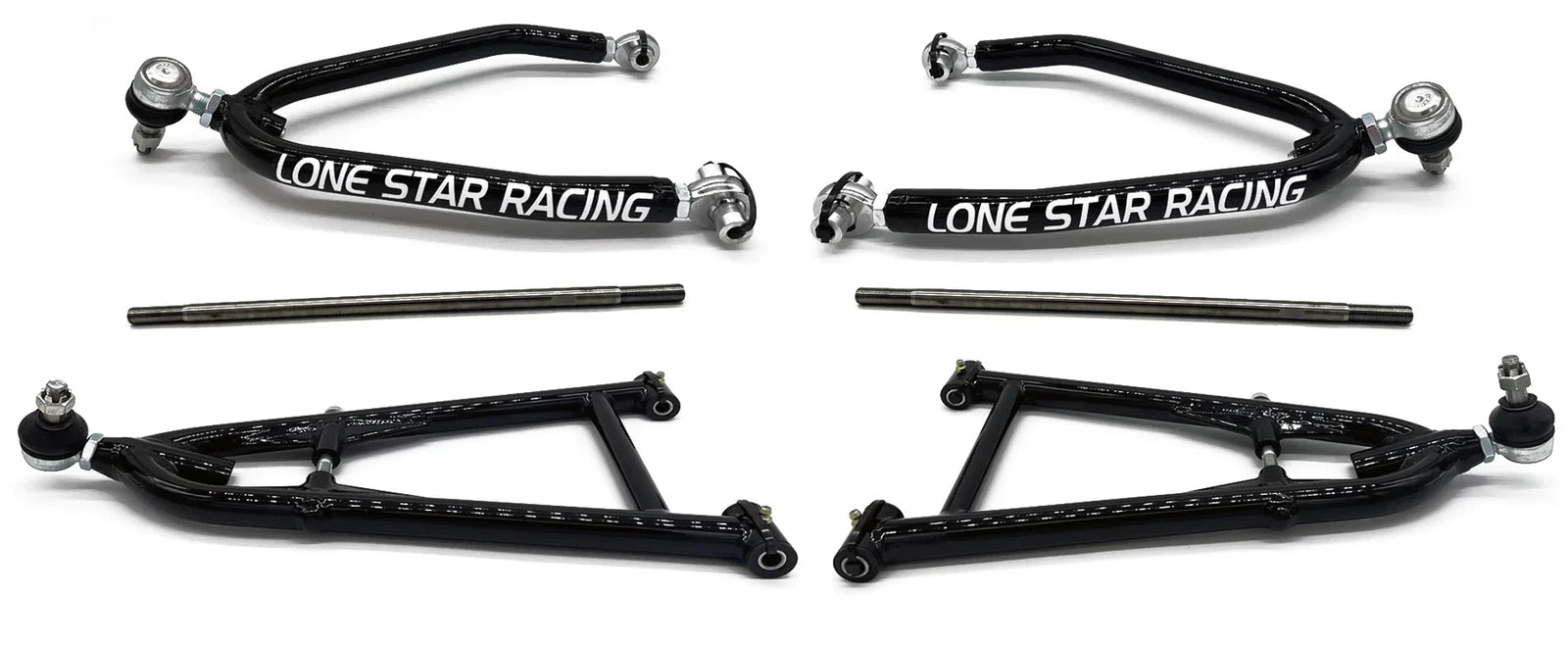 Lonestar DC-4 Long Travel A-Arms +3" + Streamline Brake Lines for TRX 400EX 400X (2000–2009)