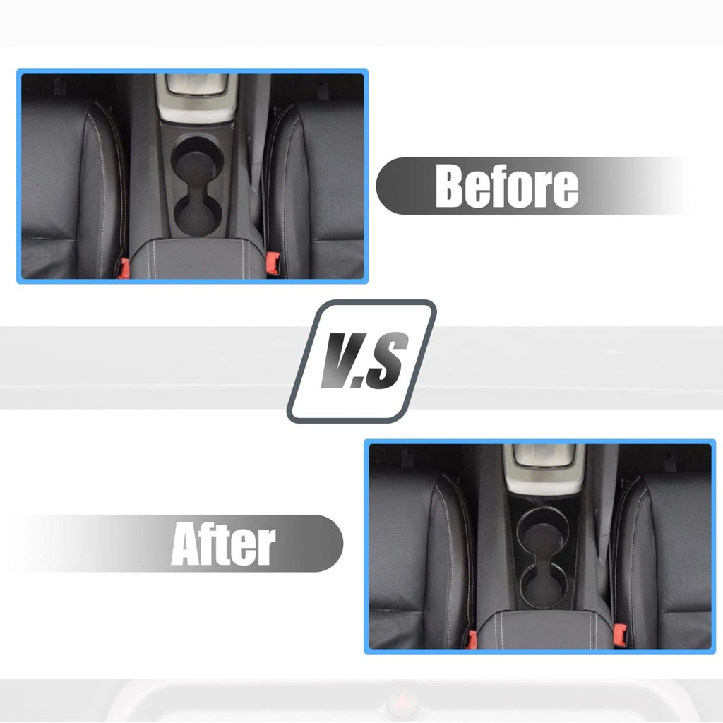 Cup Holder Frame Cover Sticker Trim for Chevrolet Camaro (2010–2015)