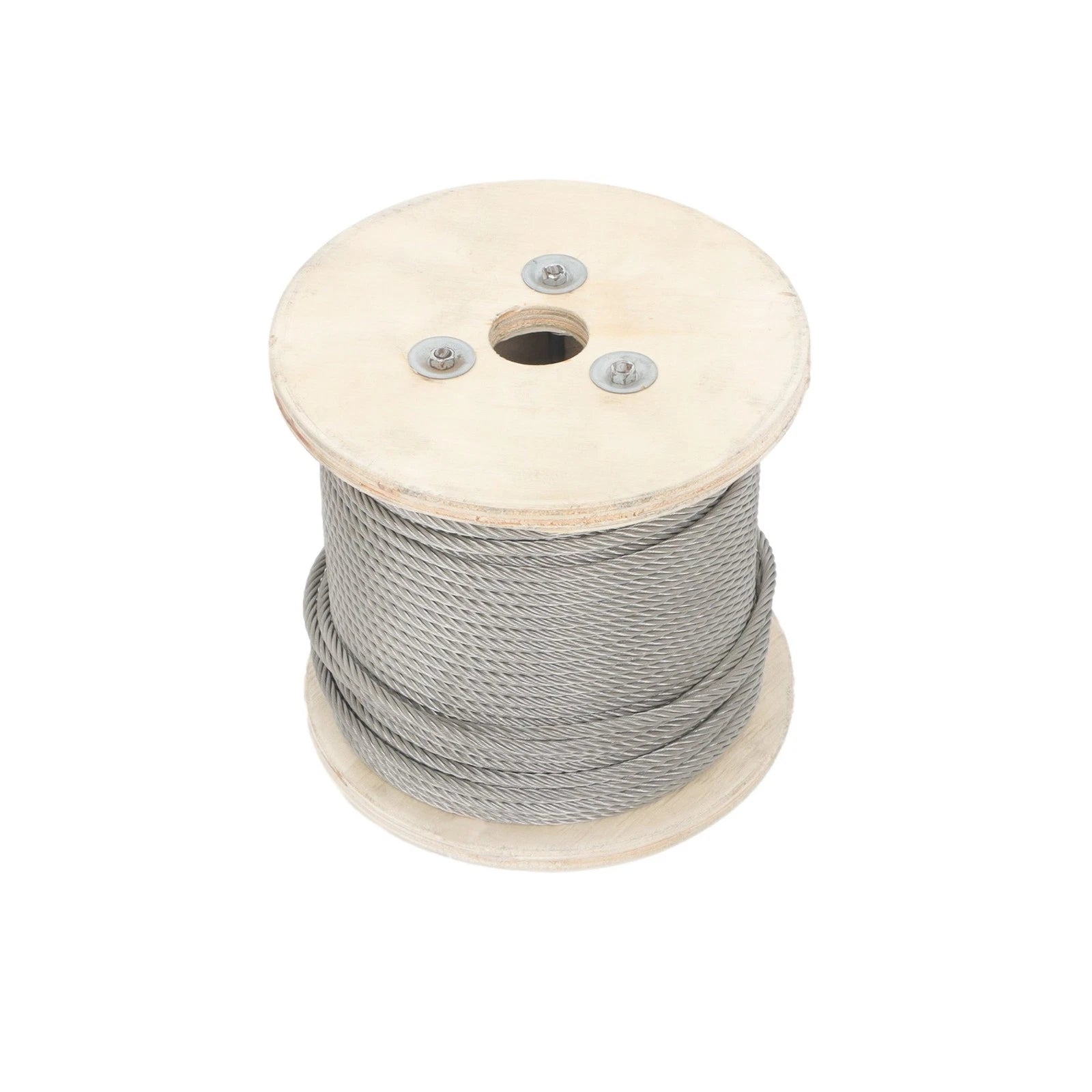 Stainless Steel Wire Rope Cable 3/16" x 250ft (3700lb Strength)