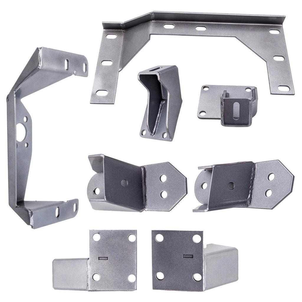 8Pcs Engine Motor & Trans Mount Brackets for Nissan 240SX S13 (1989–1998)