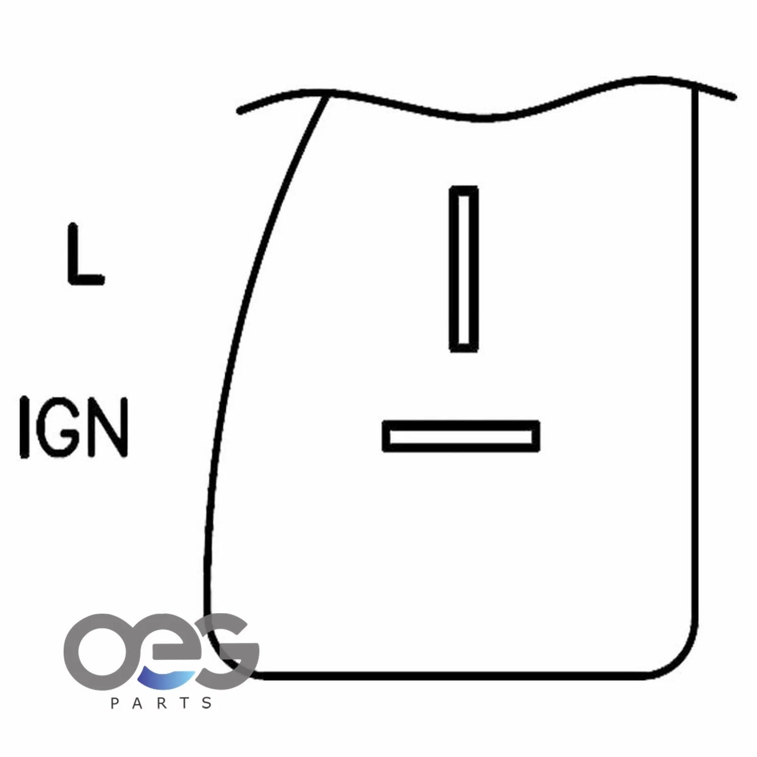 Voltage Regulator for Mercury Tracer L4 1.6L (1987-1987)