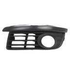 Left Front Bumper Fog Light Lamp Cover w/ Chrome Trim for VW Jetta (2006–2010)