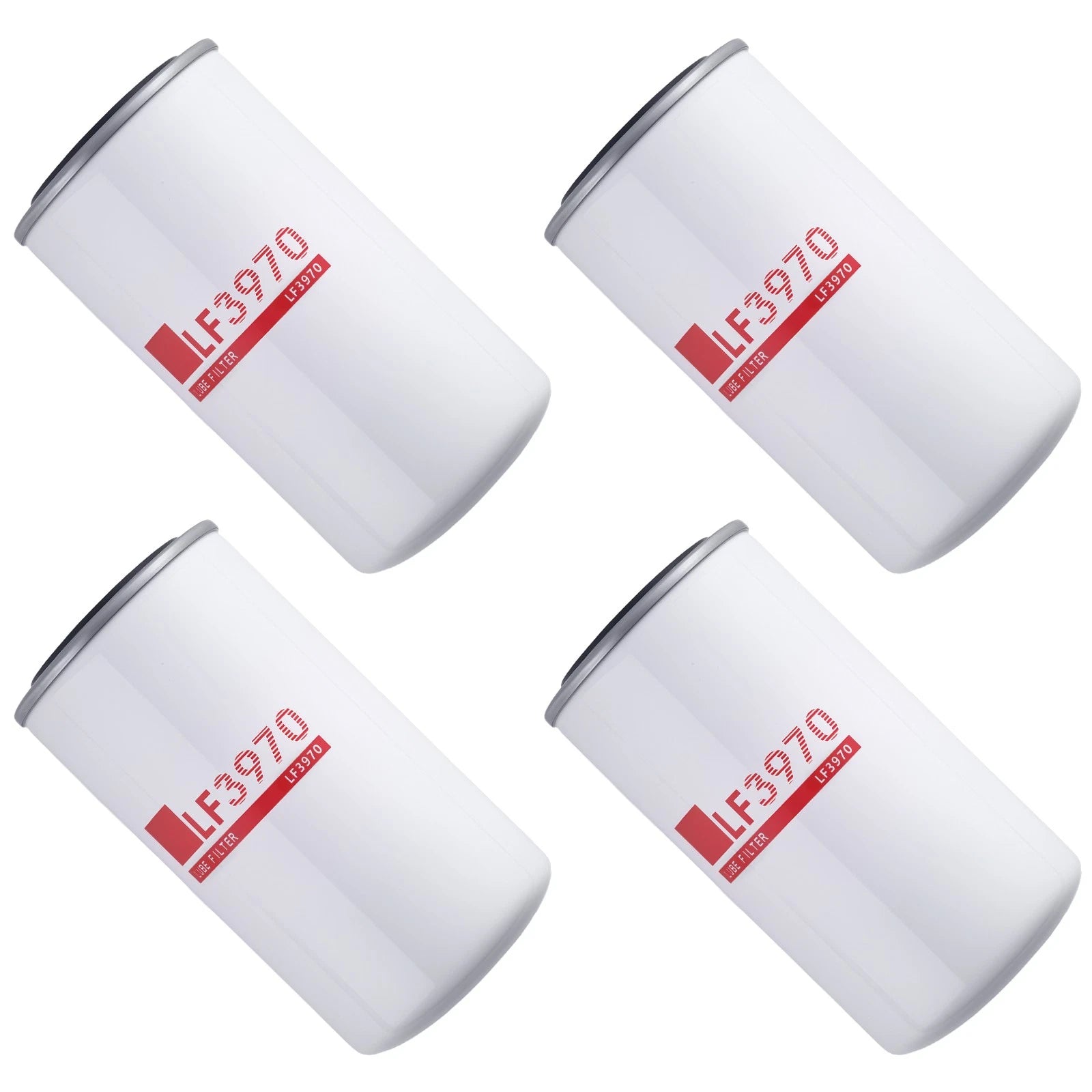 Set of 4 Oil Filters for Ford F-750 (2000–2013)