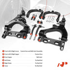 10x Control Arm with Ball Joint Tie Rod for Chevrolet Trailblazer (2002–2009)
