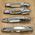 Set of 4 Chrome Door Handles for GMC Chevy Tahoe Yukon Sierra Denali (2007–2013)