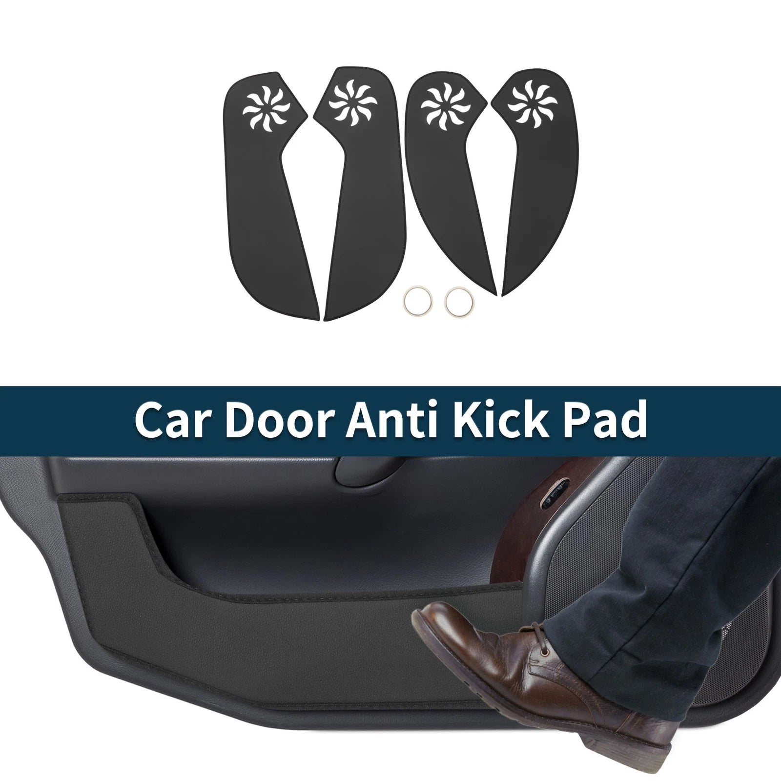Set of 1 Car Door Anti Kick Pad Sticker Protector for Chevrolet Cruze (2011–2015)