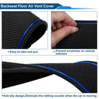 16 Pcs Non-Slip Mat for BMW X3 (2018–2019) PVC Blue