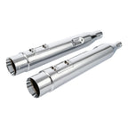 4" Slip-On Straight Mufflers Exhaust Pipe for Harley Street Road Glide (2017–2025)