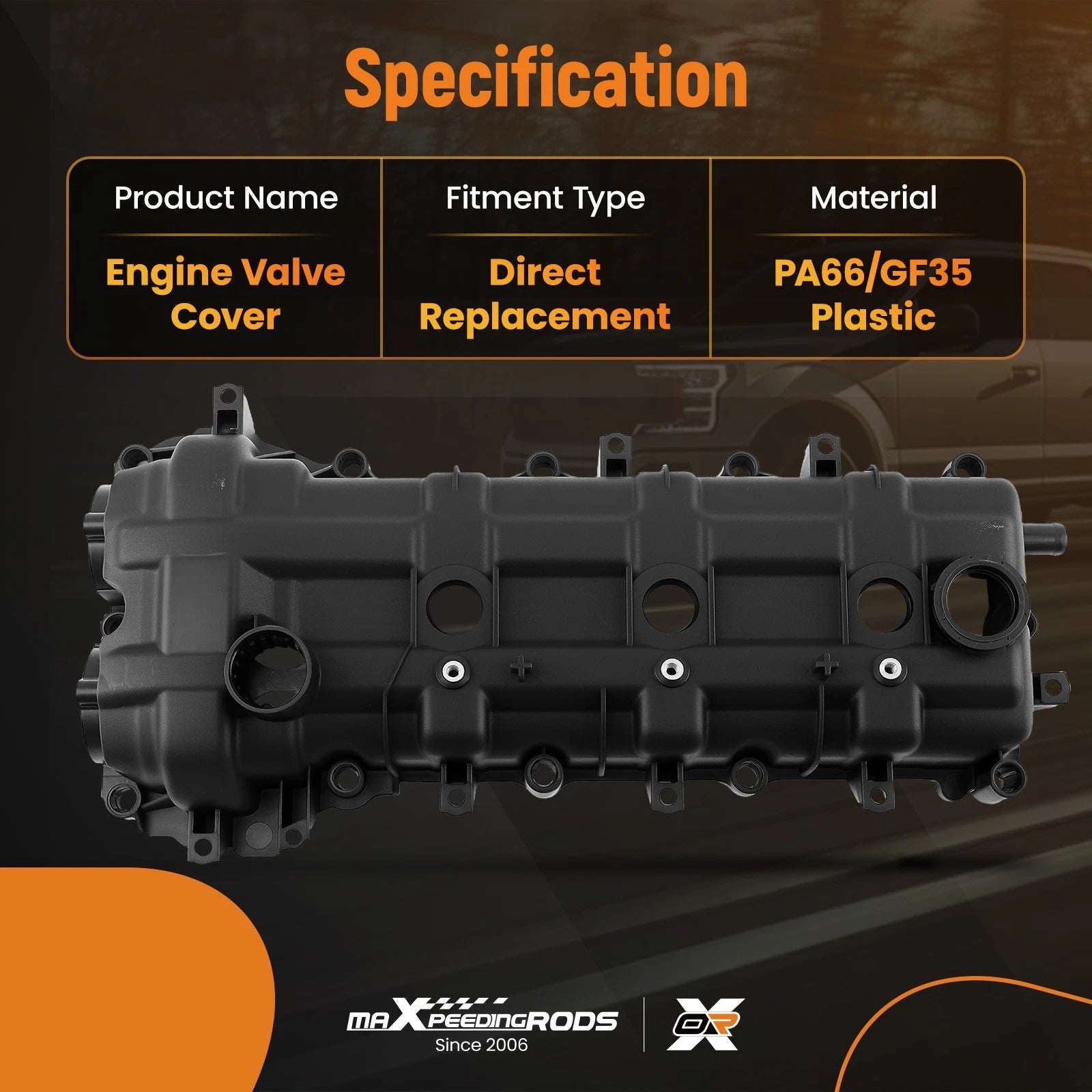 Left Cylinder Head Cover for Chrysler 300 3.6L V6 (2011–2023) 264-939