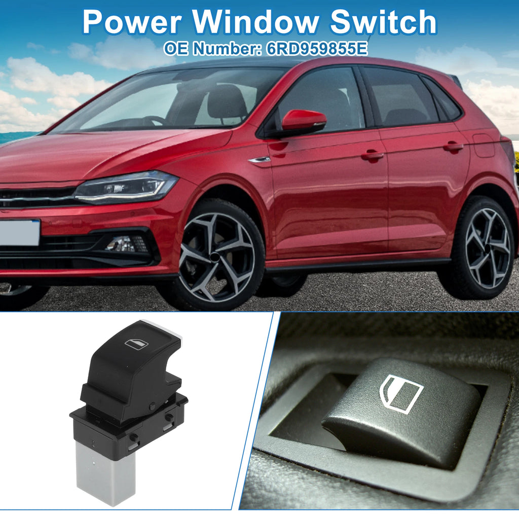 Power Window Switch for Volkswagen Polo (2002–2009) 6RD959855E