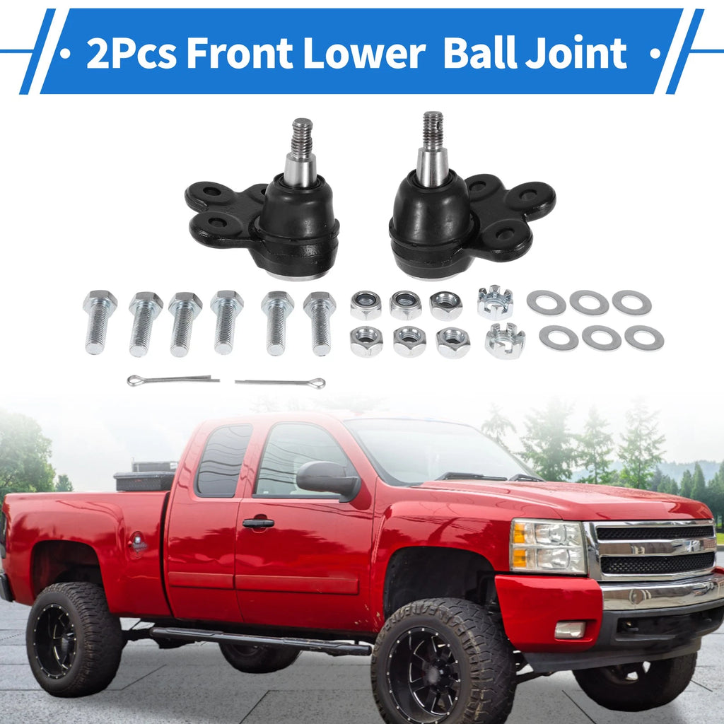 2X Front Lower Ball Joints for Chevrolet Equinox (2010–2017) No.K500227/19258791