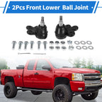 2X Front Lower Ball Joints for Chevrolet Equinox (2010–2017) No.K500227/19258791