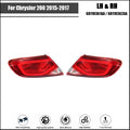 Set of 2 LED Tail Lights for Chrysler 200 (2015â2017)