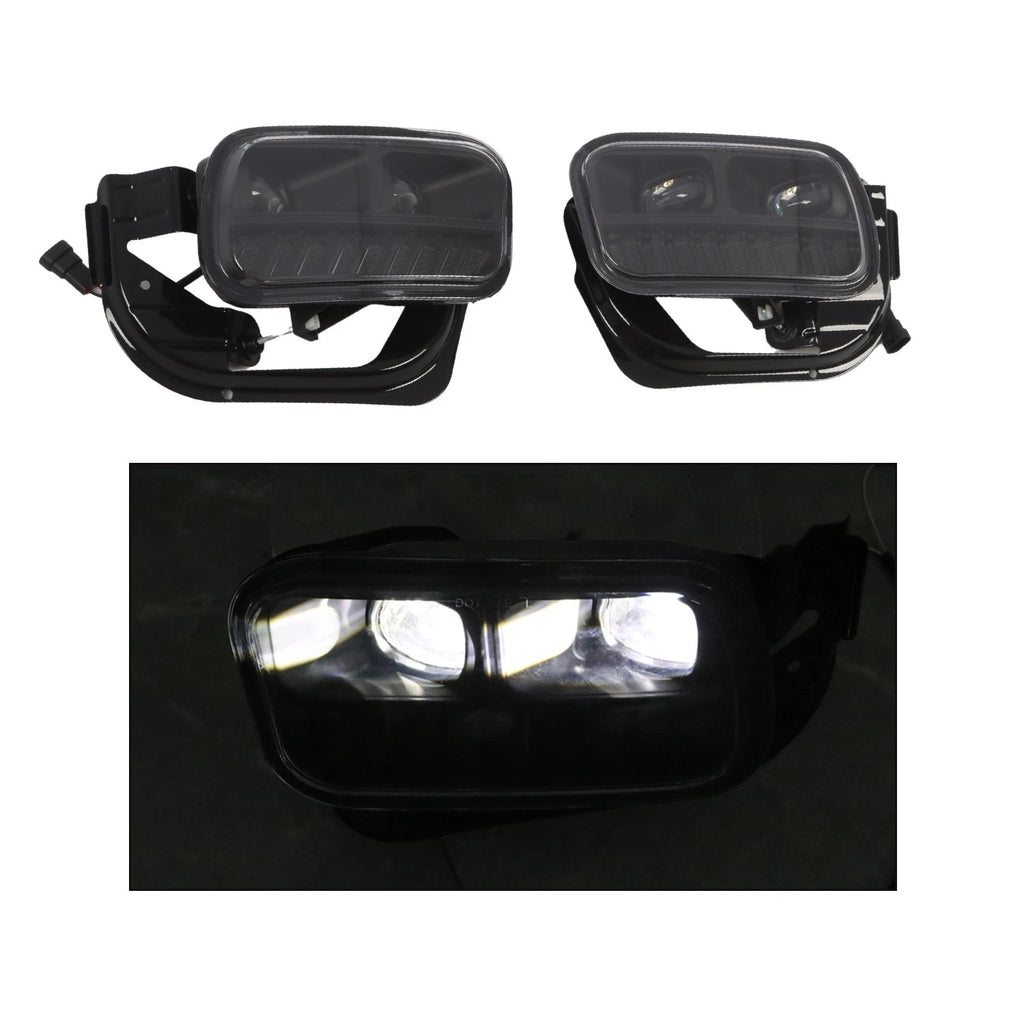 LED Fog Lights for Dodge Ram 1500 2500 3500 (2009–2018) Bumper Lamps