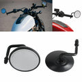 Universal Black Handlebar Glass Rear View Mirror for Harley Sportster S (2022)