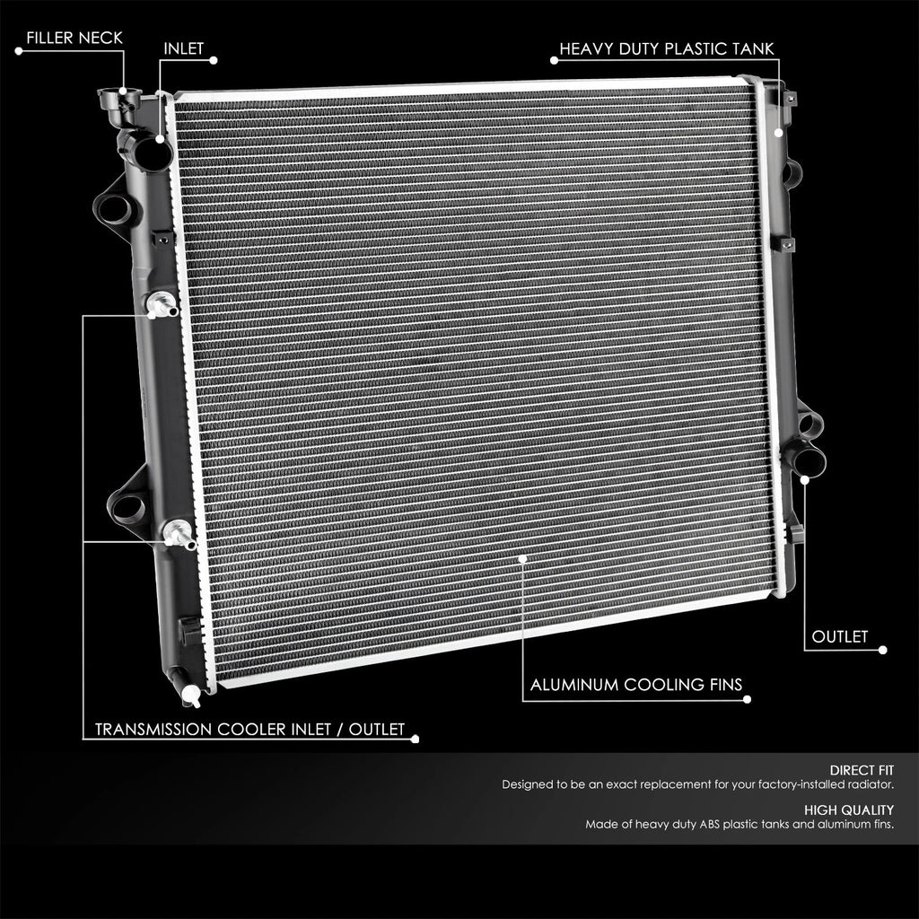 Cooling Radiator Assembly for Lexus GX460 (2010–2018) DPI 13210