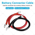 Battery Joiner Connector Lead for 12V 24V Vehicles (30cm, 100A)