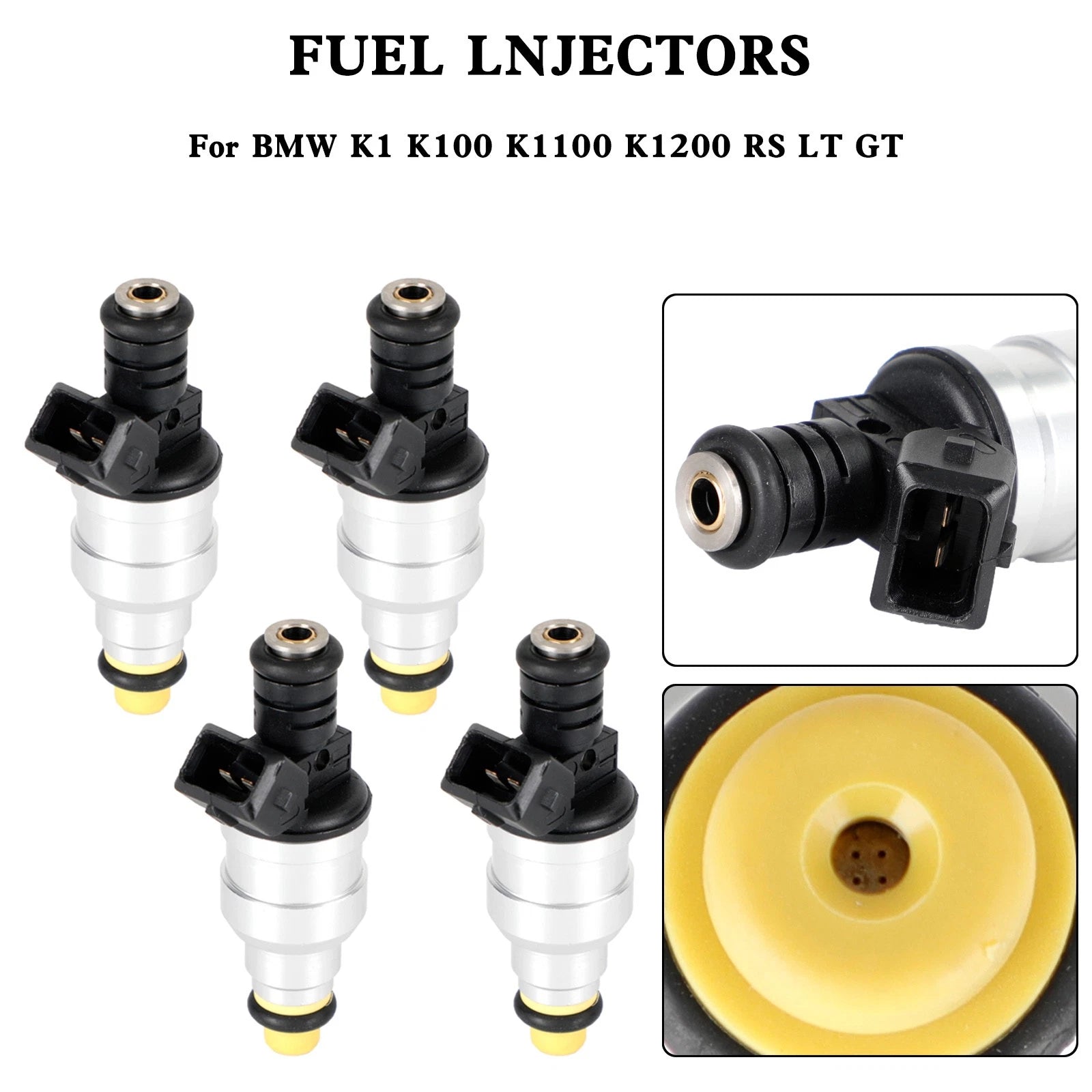 Set of 4 Fuel Injectors 0280150941 0280150705 for BMW K1 K100 K1100 K1200