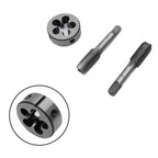 Metric Thread Right Hand Tap and Die Set for Industrial Use