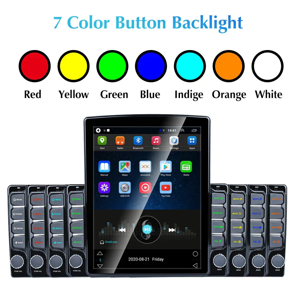 9.7" Vertical Android 12 Car Stereo Radio GPS for Ford Transit Tourneo Custom