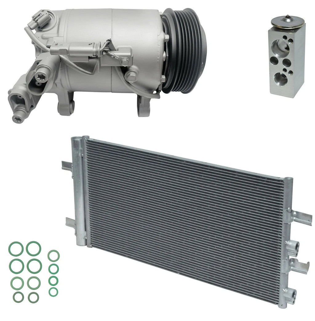 AC Compressor Kit With Condenser for Mini Cooper 1.5L 2.0L (2015–2025)
