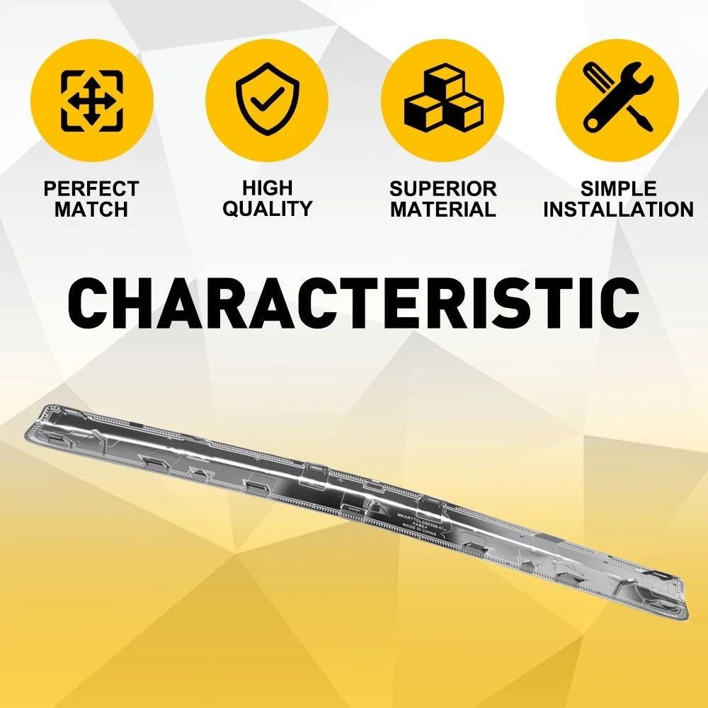 2X Front Bumper Trim Molding Chrome for Toyota Tundra (2000–2006)