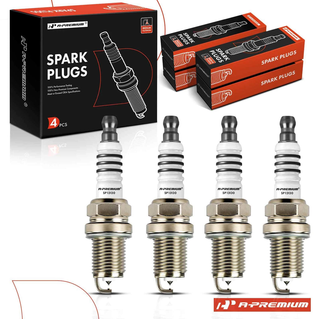 Set of 4 Iridium Platinum Spark Plugs for Mitsubishi Outlander (2008–2010)