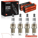 Set of 4 Iridium Platinum Spark Plugs for Mitsubishi Outlander (2008–2010)