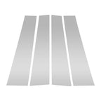 Set of 4 Pillar Window Trim for Dodge Ram (2019–2023) Silver Tone