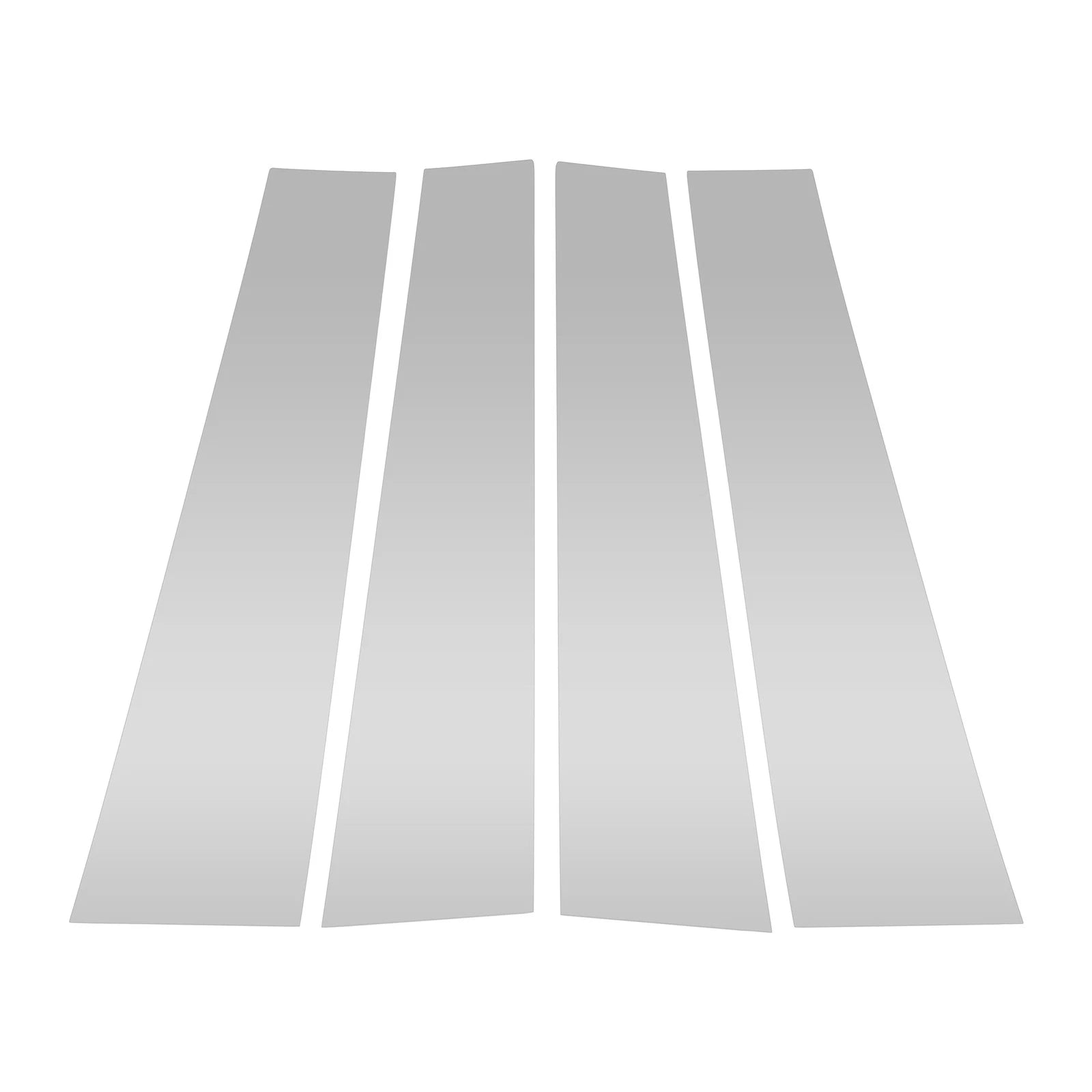 Set of 4 Pillar Window Trim for Dodge Ram (2019–2023) Silver Tone