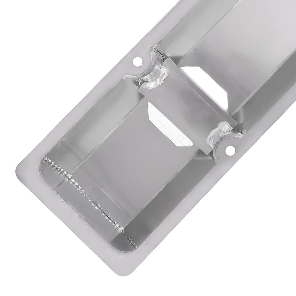 2X Fabricated Aluminum Tall Valve Covers for Small Block Chevy (1960–1990)