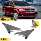 Set of 2 Side Mirror Flag Molding Applique for Ram C/V EV (2014–2015)